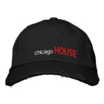 chicago, HOUSE Embroidered Baseball Caps