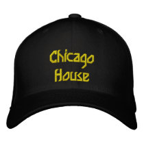 Chicago House embroidered hats by bobo450 Chicago House embroidered hats
