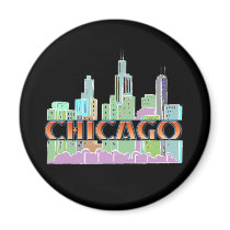 Chicago IL magnets by yourcity Chicago IL magnets