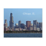 chicago, postcard, skyline, loop, aon, trump,