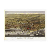 Chicago, Illinois in 1874 Postcards