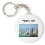 CHICAGO illinois Key Chain