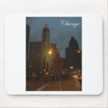 Chicago in December Mousepads