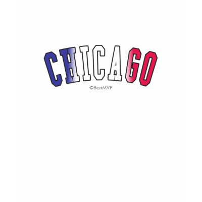 Chicago in Illinois state flag colors Shirt by Rep_Yo_City