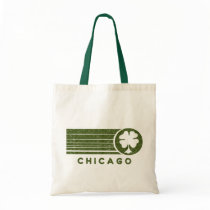 Chicago Irish Four Leaf Clover Tote Bag