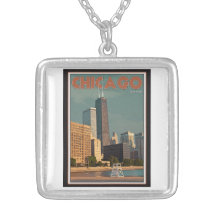 Chicago - John Hancock Center Necklaces
