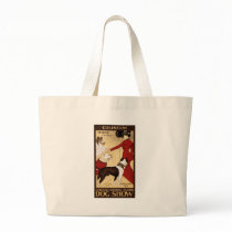 Chicago Kennel Club's Dog Show, Advertising Poster Canvas Bags