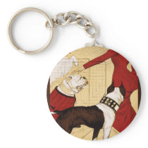 Chicago Kennel Club's Dog Show, Advertising Poster Key Chain