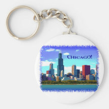 Chicago Keychain