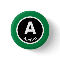 Chicago L Austin Green Line Button