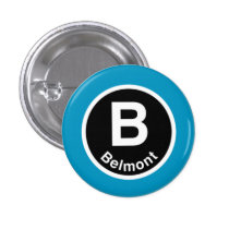 Chicago L Belmont Blue Line buttons