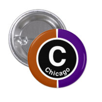 Chicago L Chicago Brown/Purple Line buttons