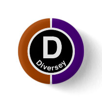 Chicago L Diversey Brown/Purple Line buttons