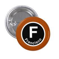 Chicago L Francisco Brown Line buttons