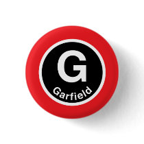 Chicago L Garfield Red Line buttons