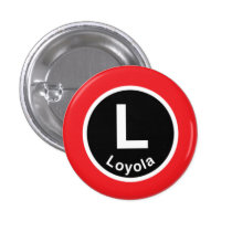 Chicago L Loyola Red Line buttons