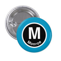 Chicago L Monroe Blue Line buttons