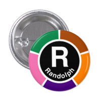 Chicago L Randolph Loop buttons