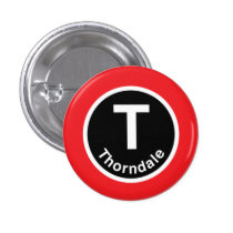 Chicago L Thorndale Red Line buttons
