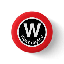 Chicago L Washington Red Line buttons