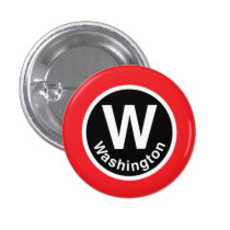 Chicago L Washington Red Line buttons