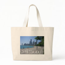 Chicago Lakeshore Canvas Bags