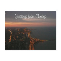 chicago lights postcards