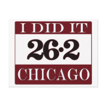 Chicago Marathon postcards