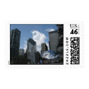Chicago- Millinum Park and "the bean" postage