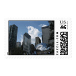 Chicago- Millinum Park and "the bean" postage