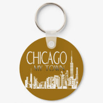 Chicago My Town keychains