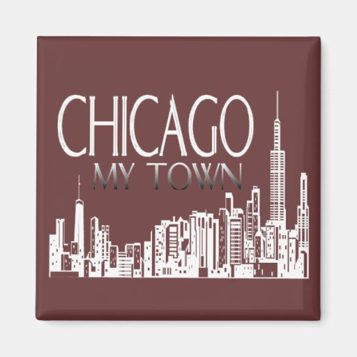 Chicago My Town Magnets