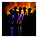 Chicago nights on canvas posters by stanthos Chicago nights on canvas posters