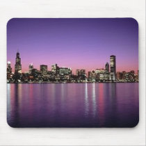 Chicago Nitetime Skyline Mouse Mat