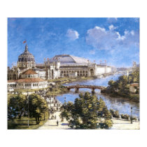 Chicago painting - 1894 posters