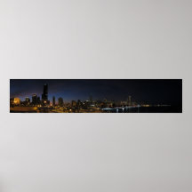 Chicago Panorama Poster