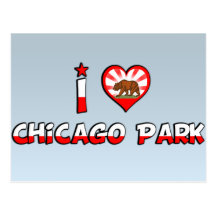 Chicago Park, CA Postcard