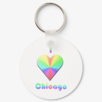 Chicago -- Pastels keychains by CulturalPerspective5 Chicago -- Pastels keychains