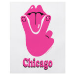 Chicago Pink Flyer Design