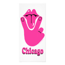 Chicago Pink rack cards