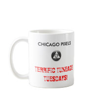 CHICAGO PIXELS mugs
