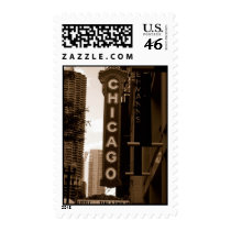 Chicago postage by caryatid Chicago postage
