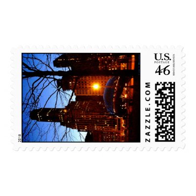 chicago postage stamps by luisdaloser