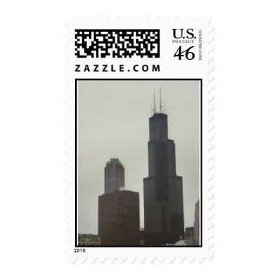 Chicago Stamp by xbratx
