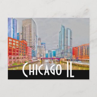chicago postcard