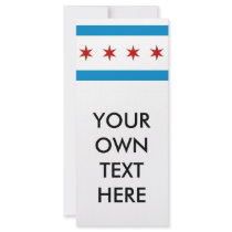 CHICAGO rack cards by flagshirts CHICAGO rack cards