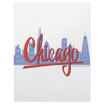 CHICAGO-RED PERSONALIZED LETTERHEAD