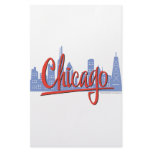 CHICAGO-RED CUSTOM STATIONERY
