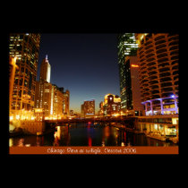 Chicago River at posters by jessamynnorth Chicago River at posters