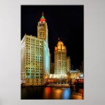 CHICAGO RIVER POSTER